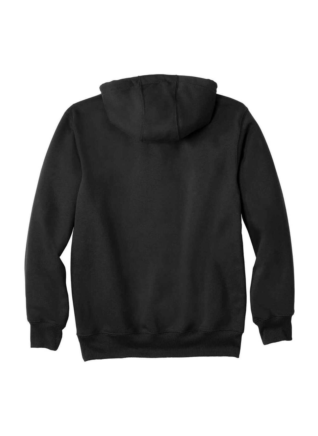 Carhartt Men's Rain Defender Paxton Heavyweight Hooded Sweatshirt - Black (BLK) 3XL