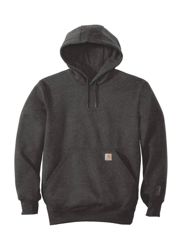 Carhartt Men's Rain Defender Paxton Heavyweight Hooded Sweatshirt - Carbon Heather (CHT) 3XL