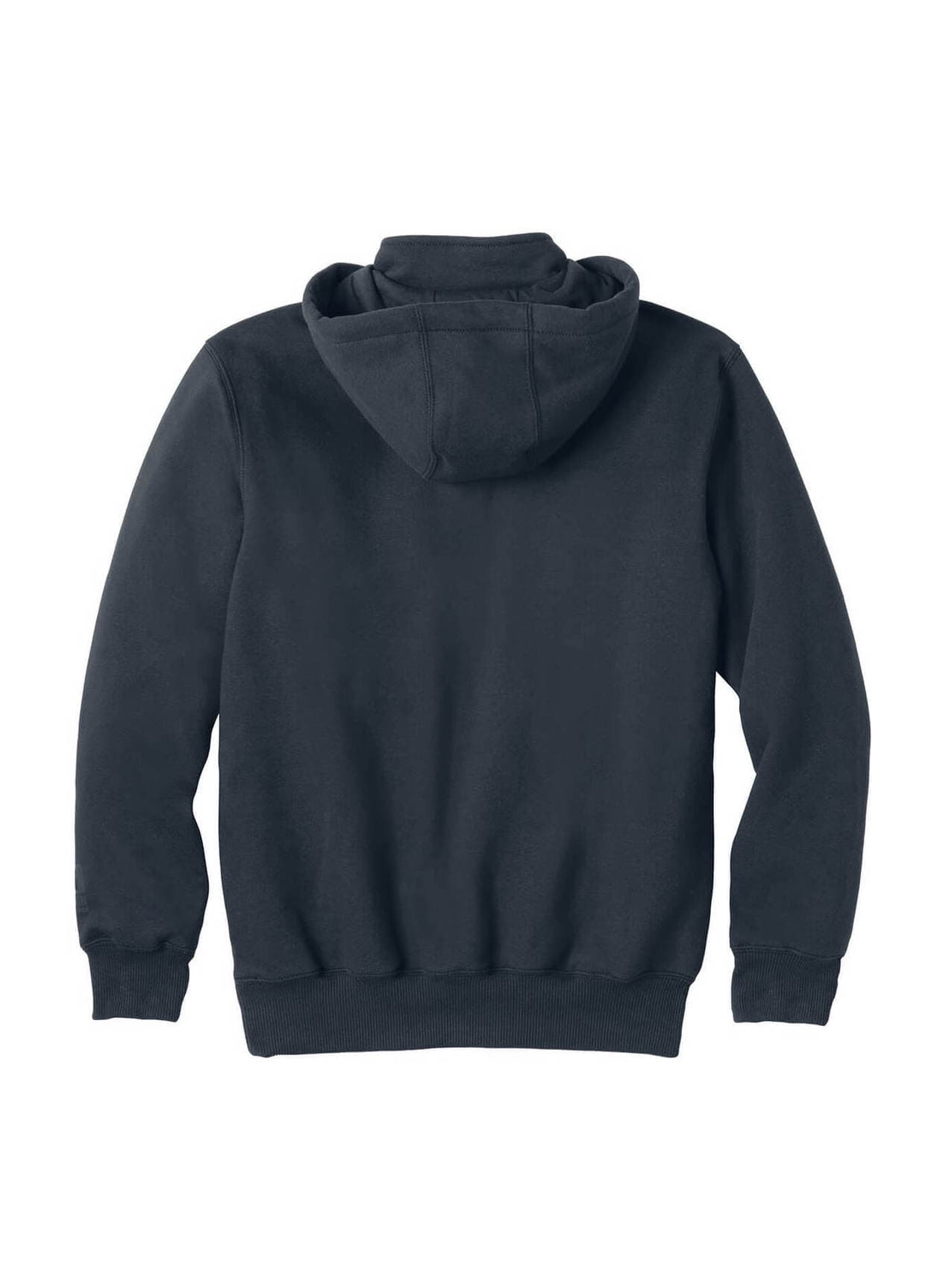 Carhartt Men's Rain Defender Paxton Heavyweight Hooded Zip Mock Sweatshirt - Navy 3XL