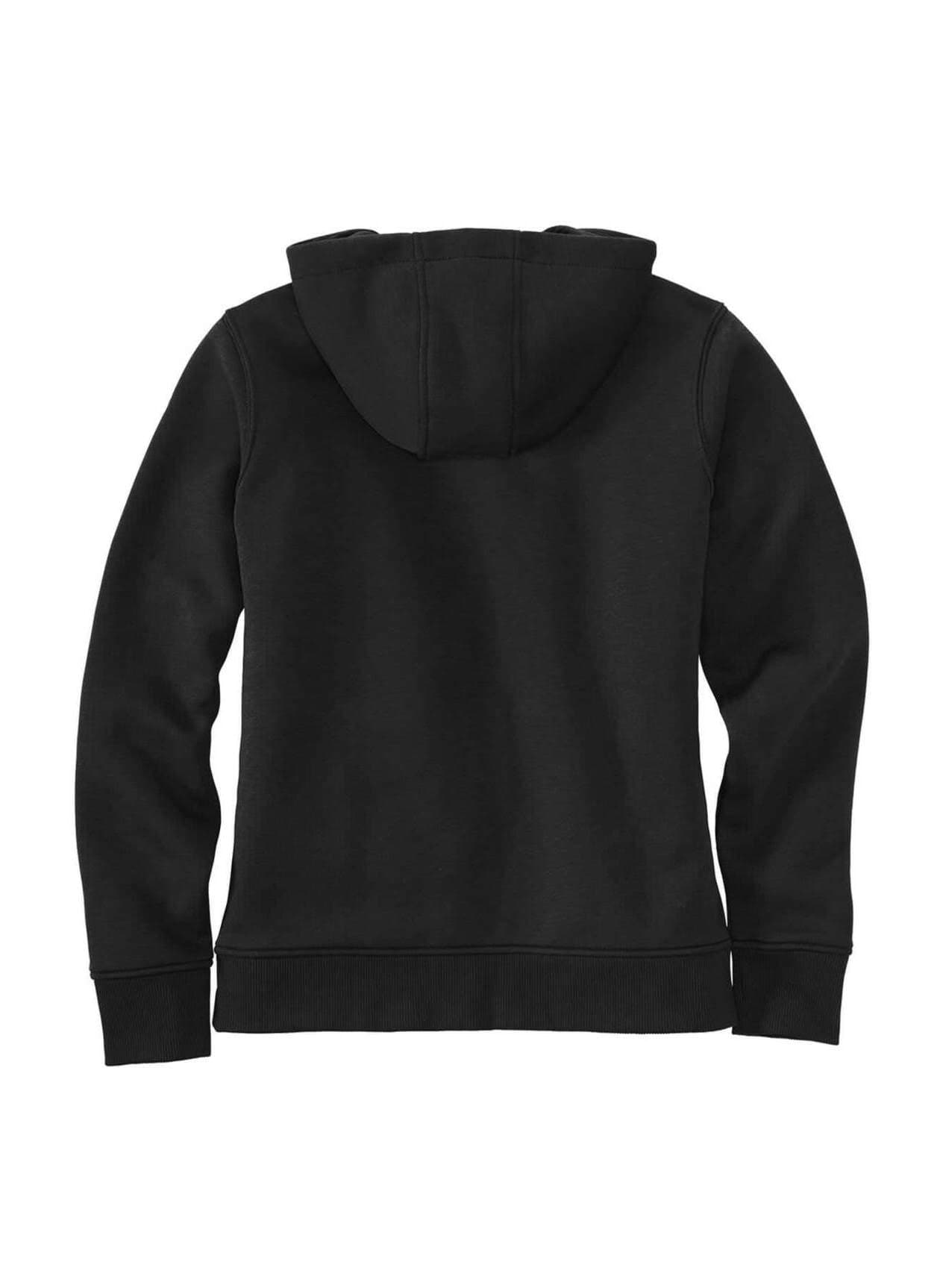 Carhartt Women's Clarksburg Full-Zip Hoodie - Black LG