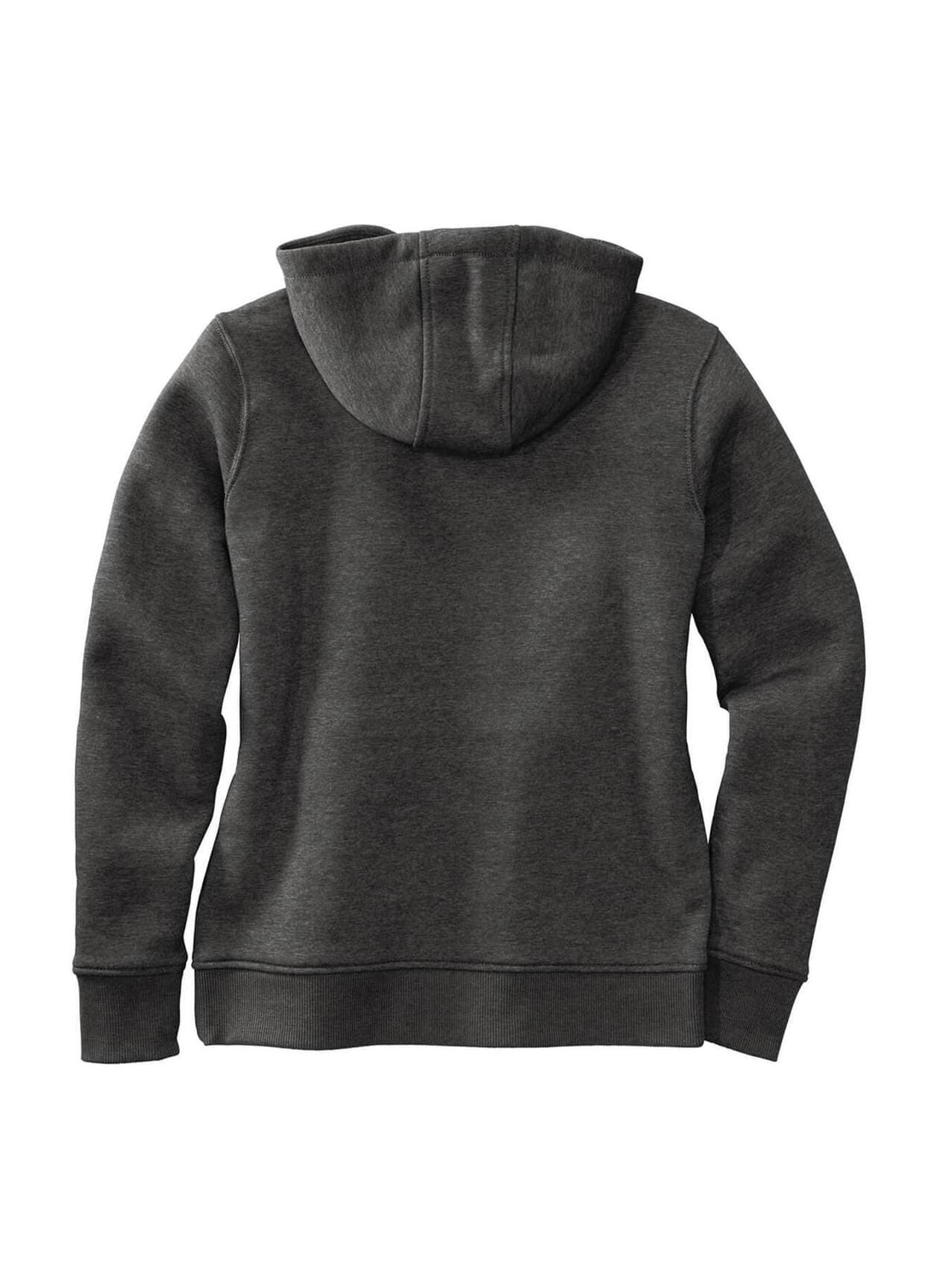 Carhartt Women's Clarksburg Full-Zip Hoodie - Dark Grey LG