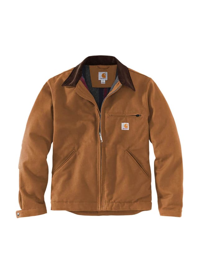 Carhartt Men's Duck Detroit Jacket - Brown 3XL