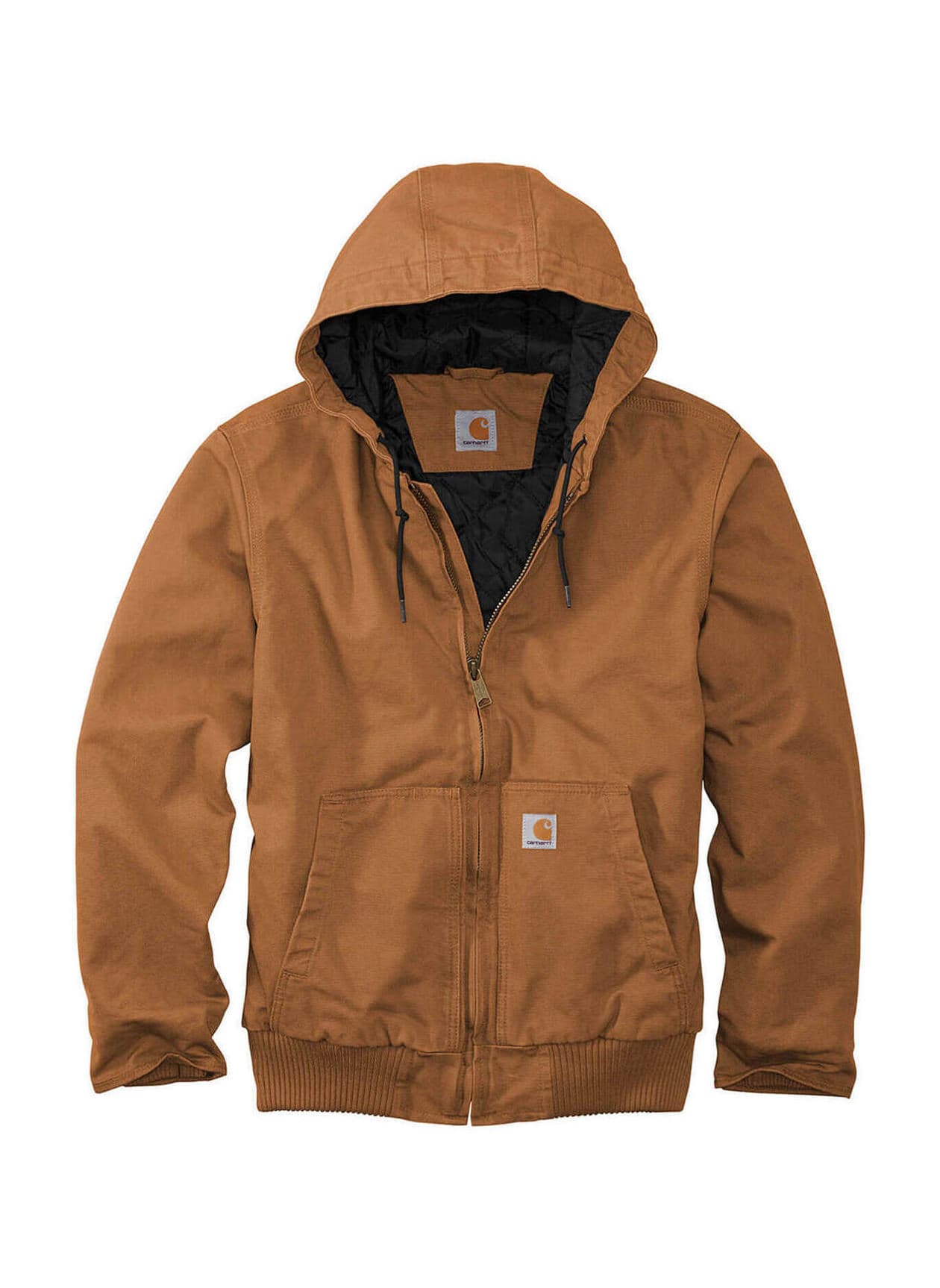 Carhartt Men's Washed Duck Active Jacket - Brown 3XL