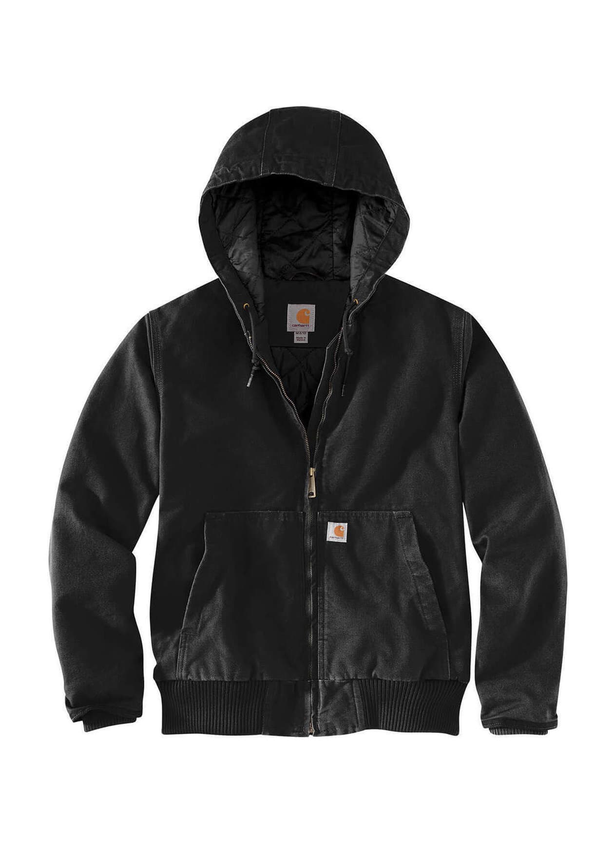 Carhartt Women's Washed Duck Active Jacket - Black LG