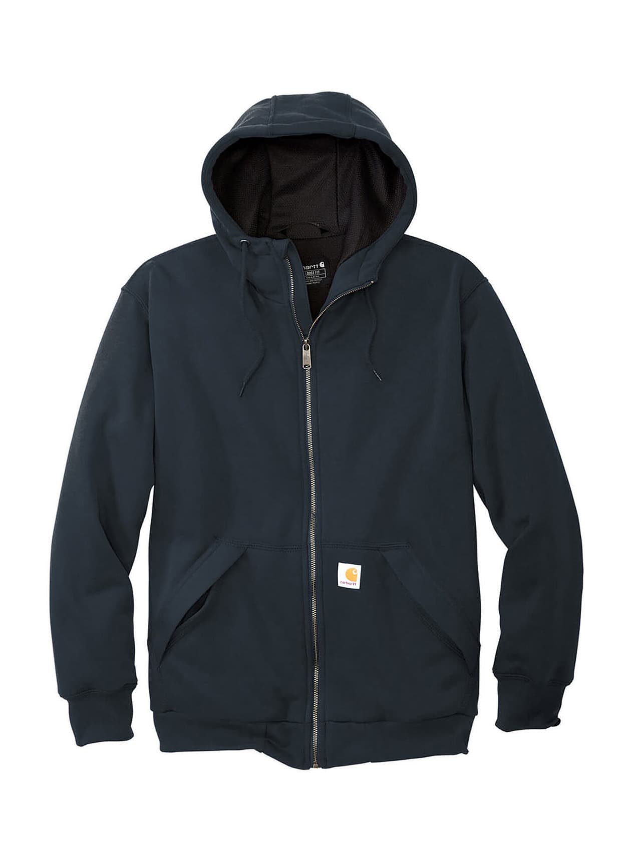 Carhartt Men's Midweight Thermal-Lined Full-Zip Hoodie - Navy 3XL