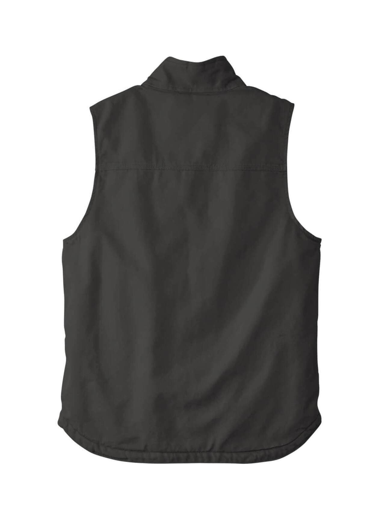 Carhartt Men's Sherpa-Lined Mock Neck Vest - Dark Grey 3XL
