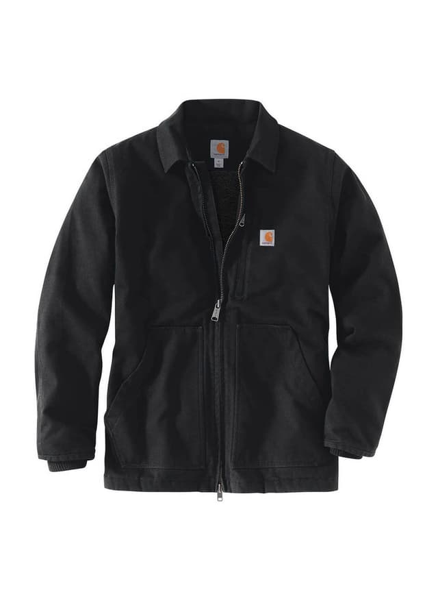 Carhartt Men's Sherpa-Lined Coat - Black 3XL