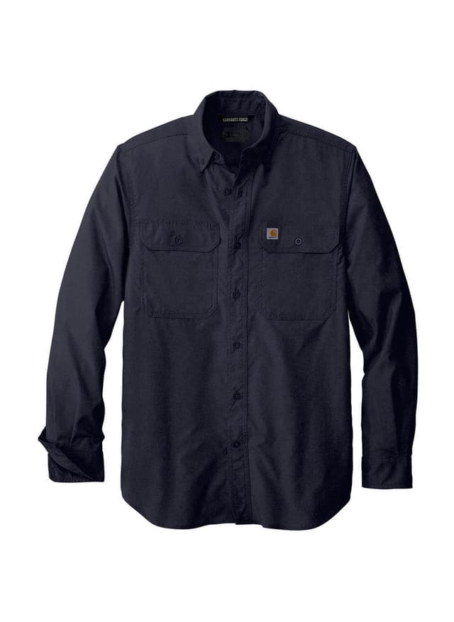 Carhartt Men's Force Solid Shirt - Navy 3XL