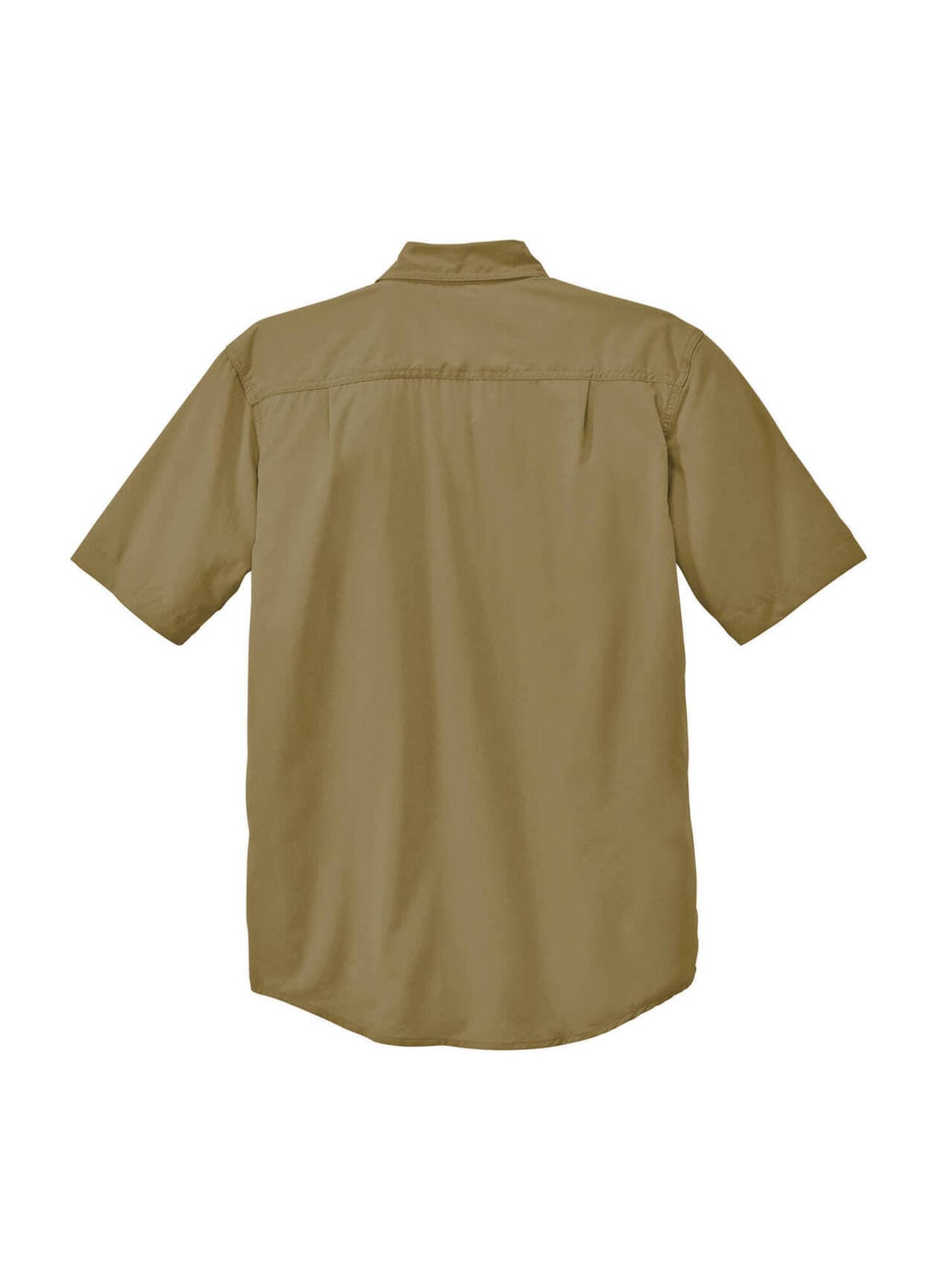 Carhartt Men's Force Solid Short-Sleeve Shirt - Brown 3XL