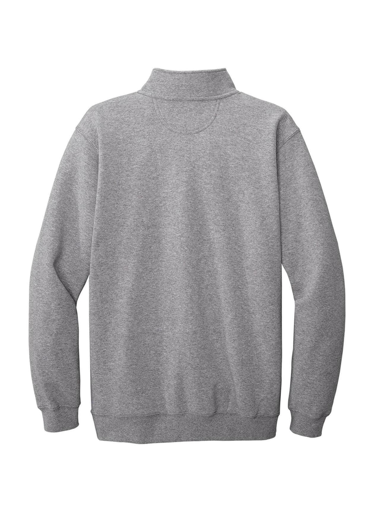 Carhartt Men's Midweight Quarter-Zip - Light Grey 3XL