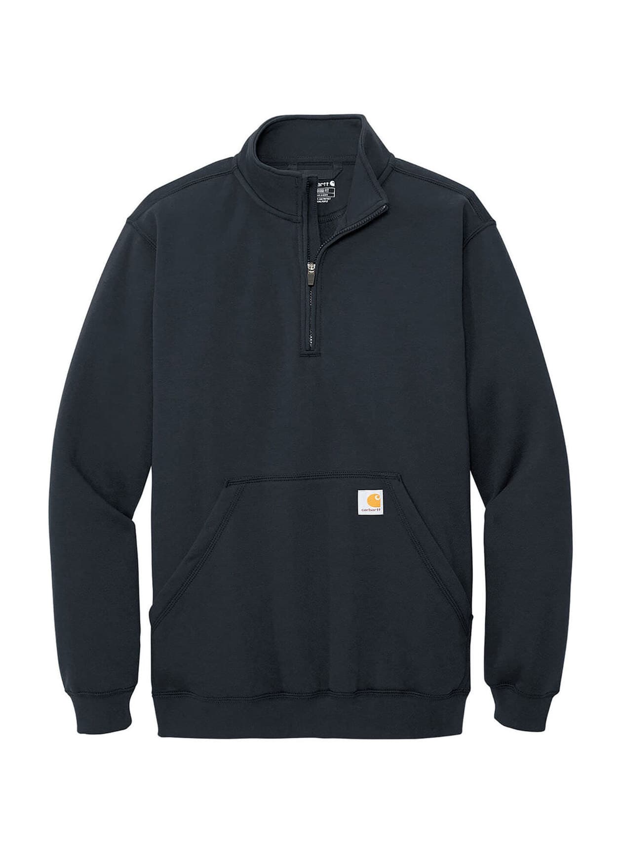 Carhartt Men's Midweight Quarter-Zip - Navy 3XL