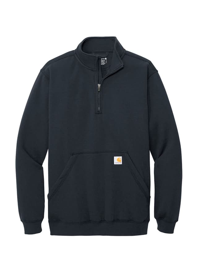 Carhartt Men's Midweight Quarter-Zip - Navy 3XL