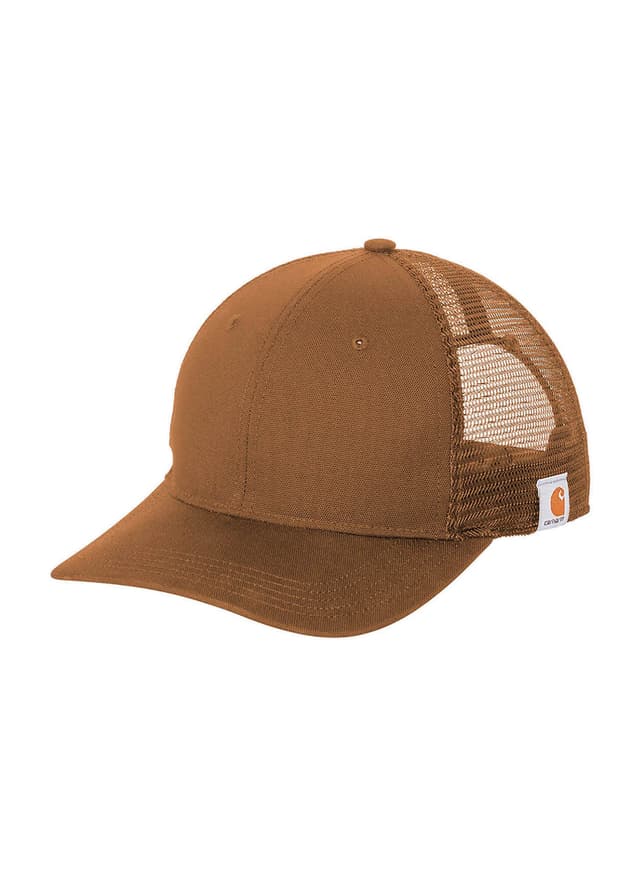 Carhartt Men's Canvas Mesh Back Hat - Brown MISC