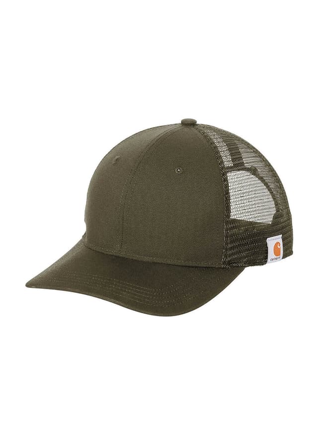 Carhartt Men's Canvas Mesh Back Hat - Green MISC
