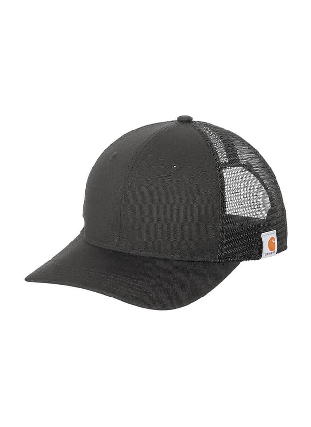 Carhartt Men's Canvas Mesh Back Hat - Dark Grey MISC