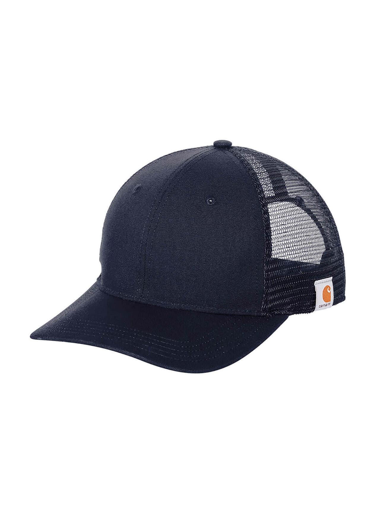 Carhartt Men's Canvas Mesh Back Hat - Navy MISC