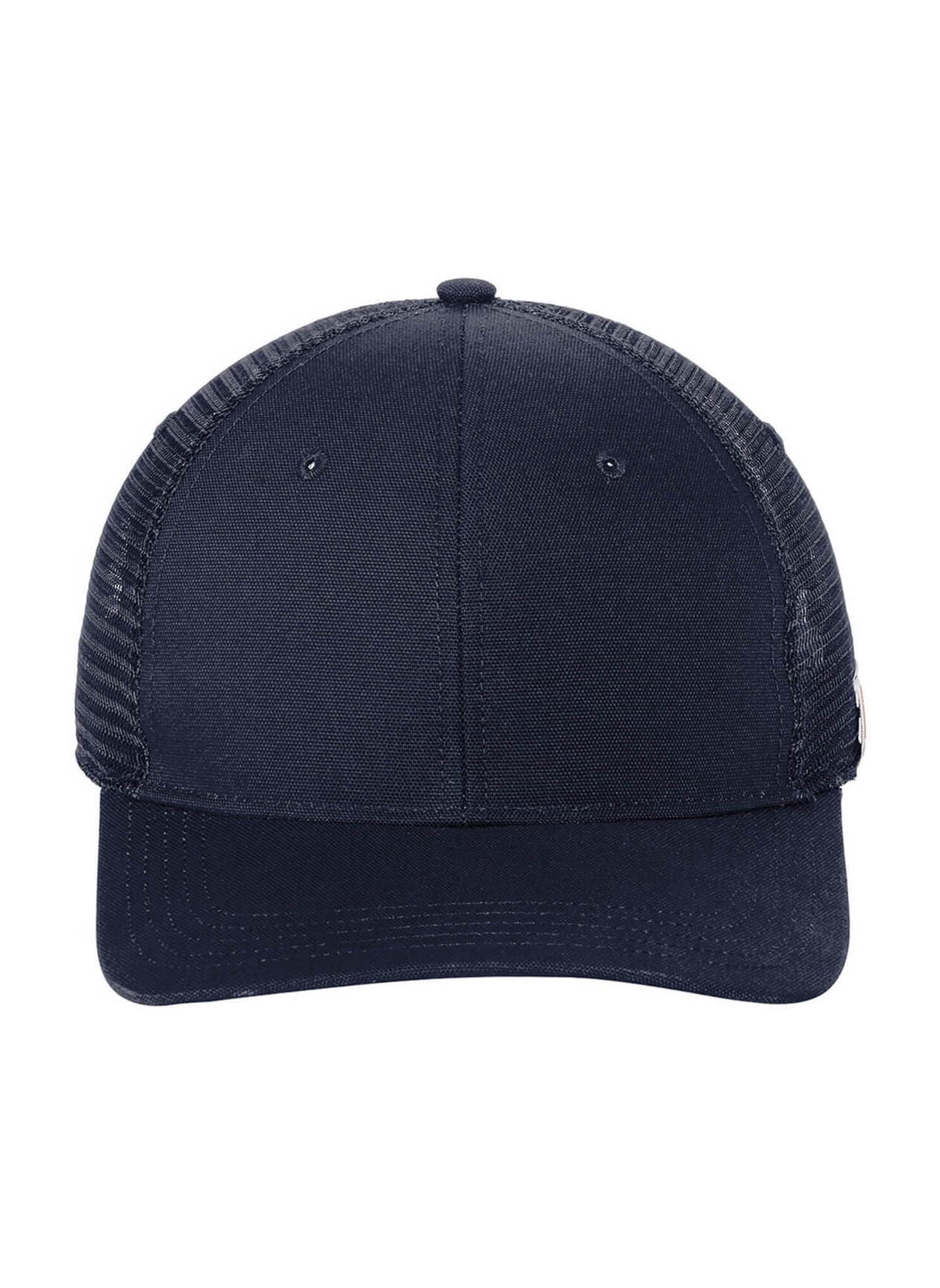 Carhartt Men's Canvas Mesh Back Hat - Navy MISC
