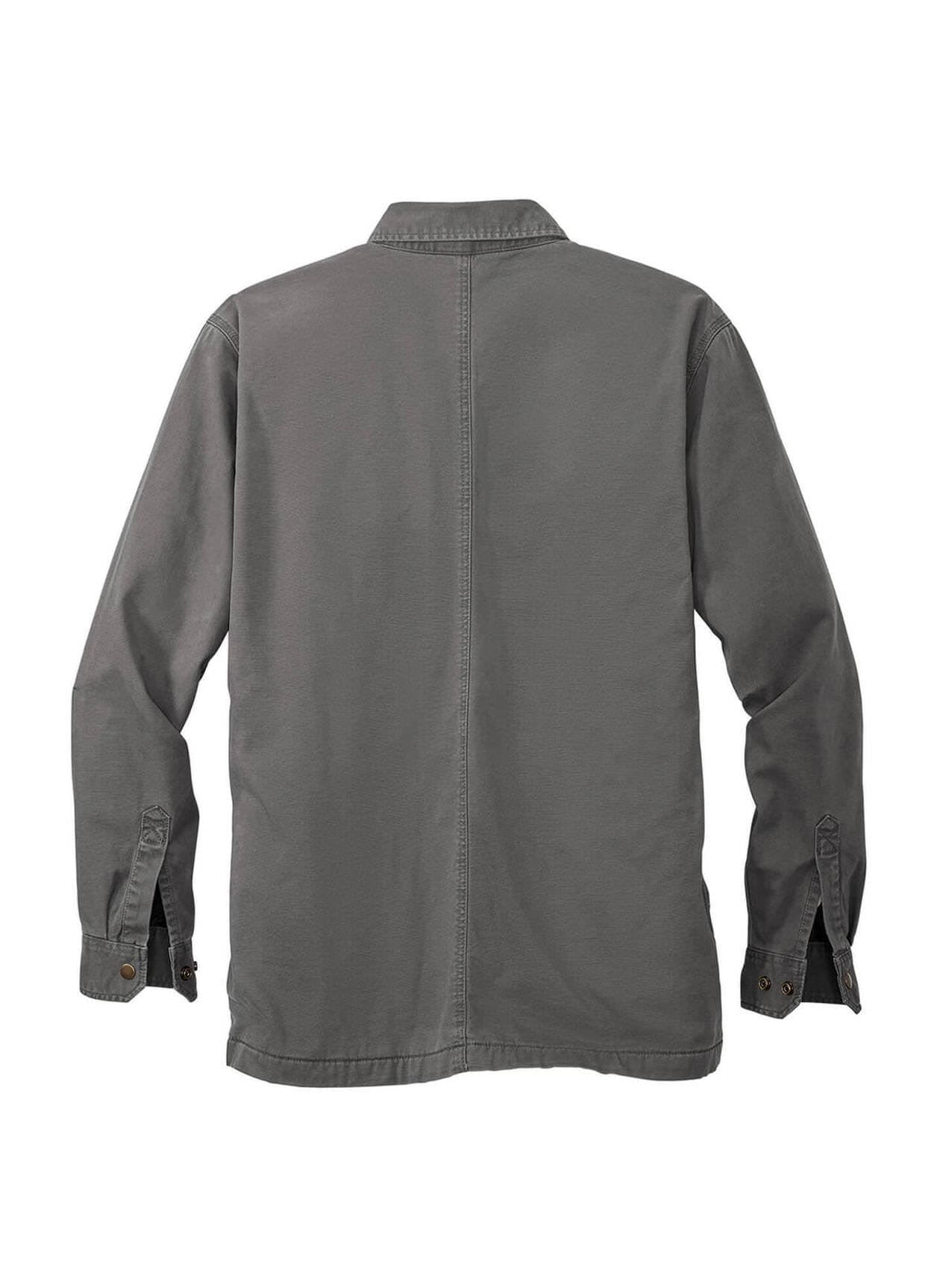 Carhartt Men's Rugged Flex Fleece-Lined Shirt Jacket - Dark Grey 3XL