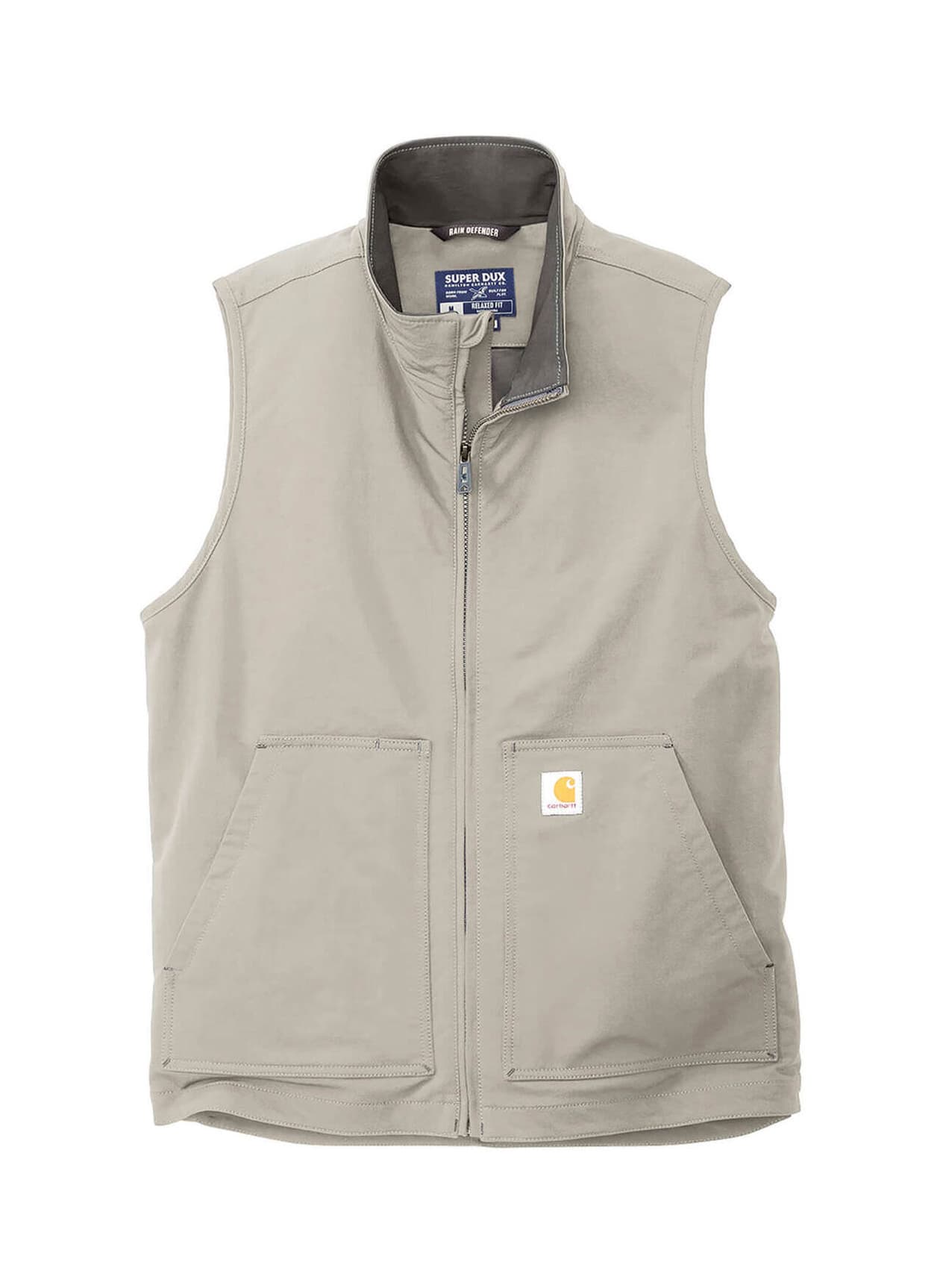 Carhartt Men's Super Dux Soft Shell Vest - Light Grey 3XL