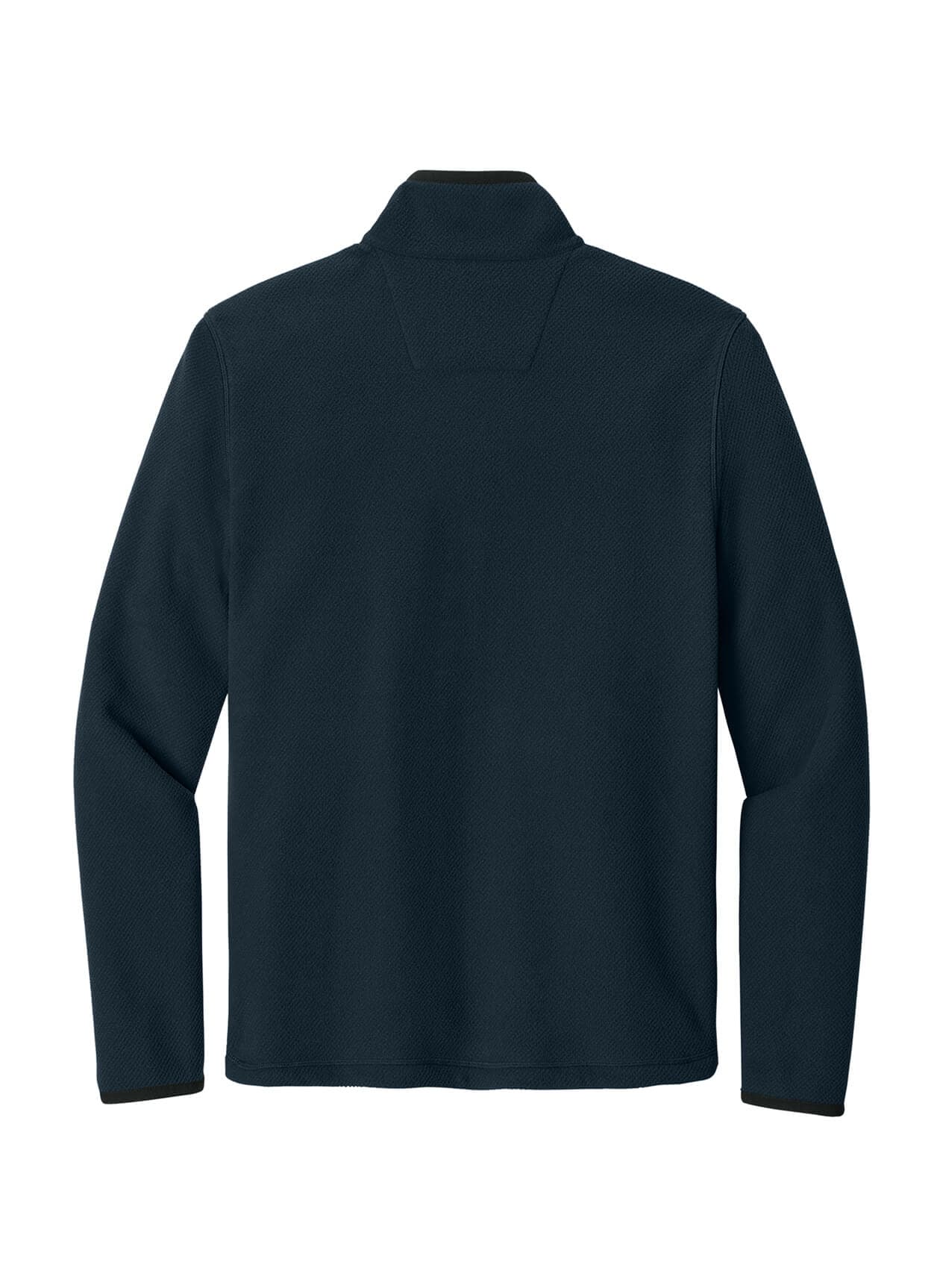 Carhartt Men's Textured Full-Zip Fleece Jacket - Navy 3XL