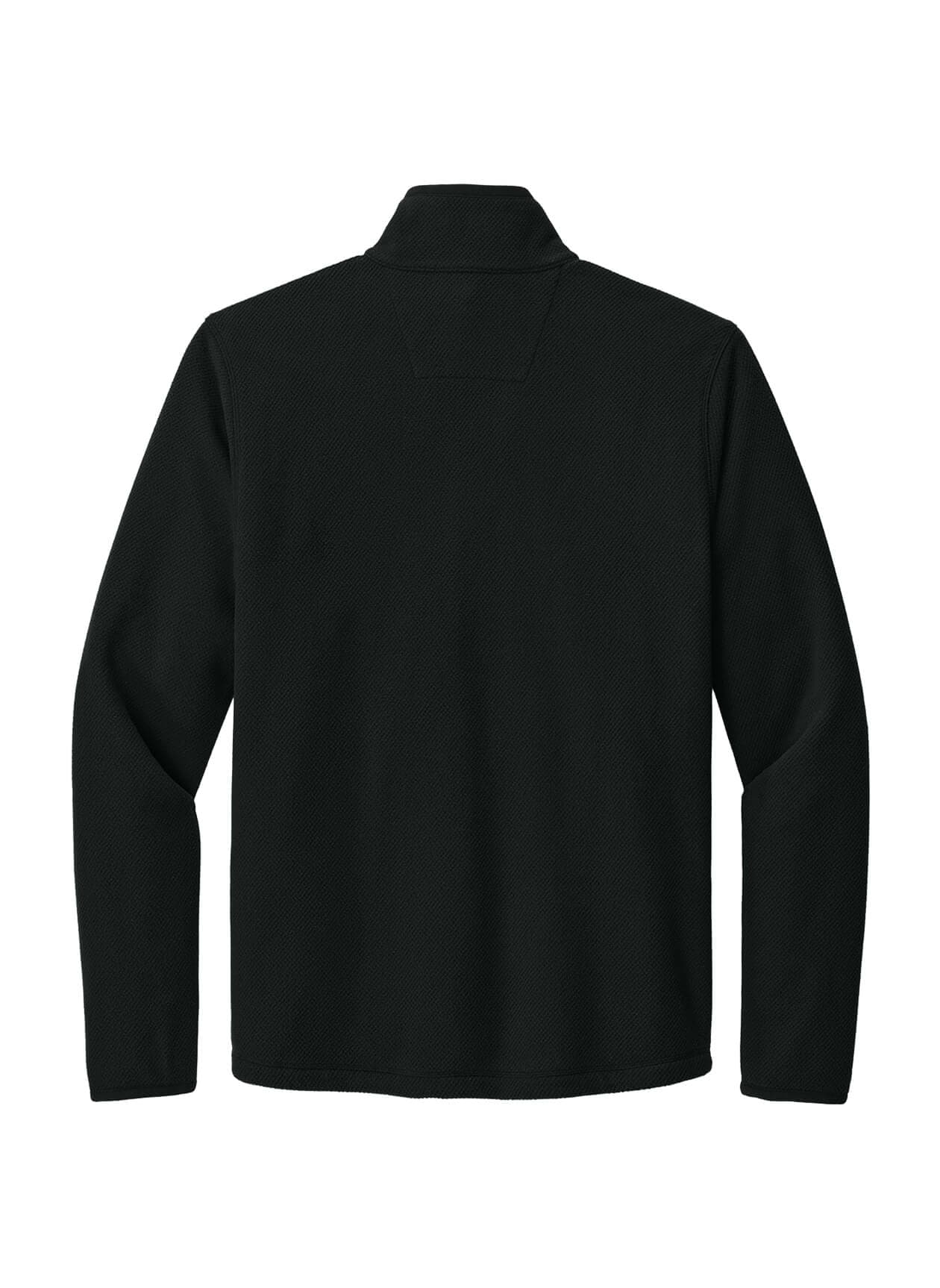 Carhartt Men's Textured 1/2-Zip Fleece Jacket - Black 3XL