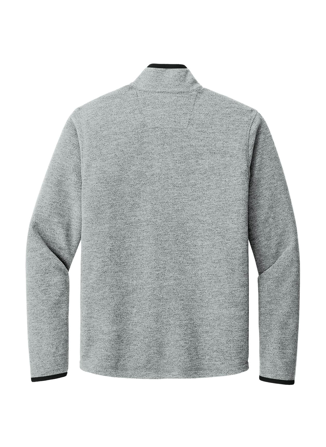 Carhartt Men's Textured 1/2-Zip Fleece Jacket - Light Grey 3XL