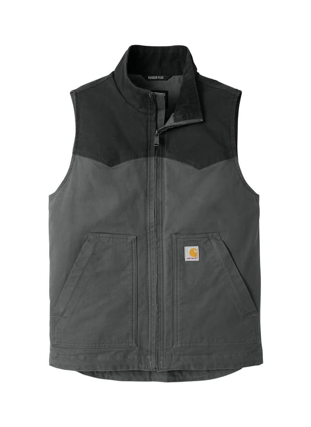 Carhartt Men's Montana Rugged Flex Duck Vest - Black 3XL