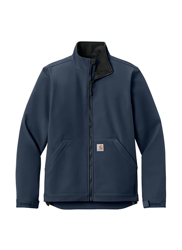 Carhartt Men's Rain Defender Soft Shell Jacket - Navy 3XL