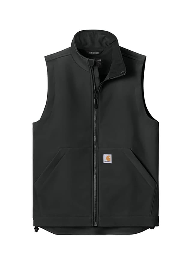 Carhartt Men's Rain Defender Soft Shell Vest - Black 3XL