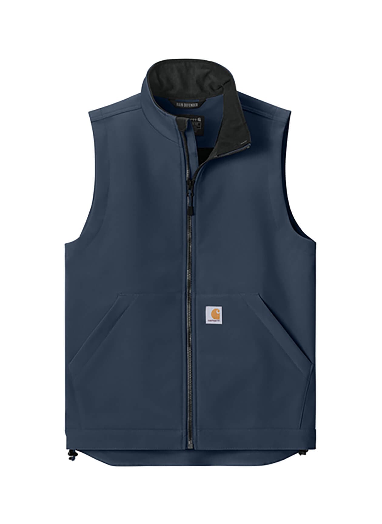 Carhartt Men's Rain Defender Soft Shell Vest - Navy 3XL