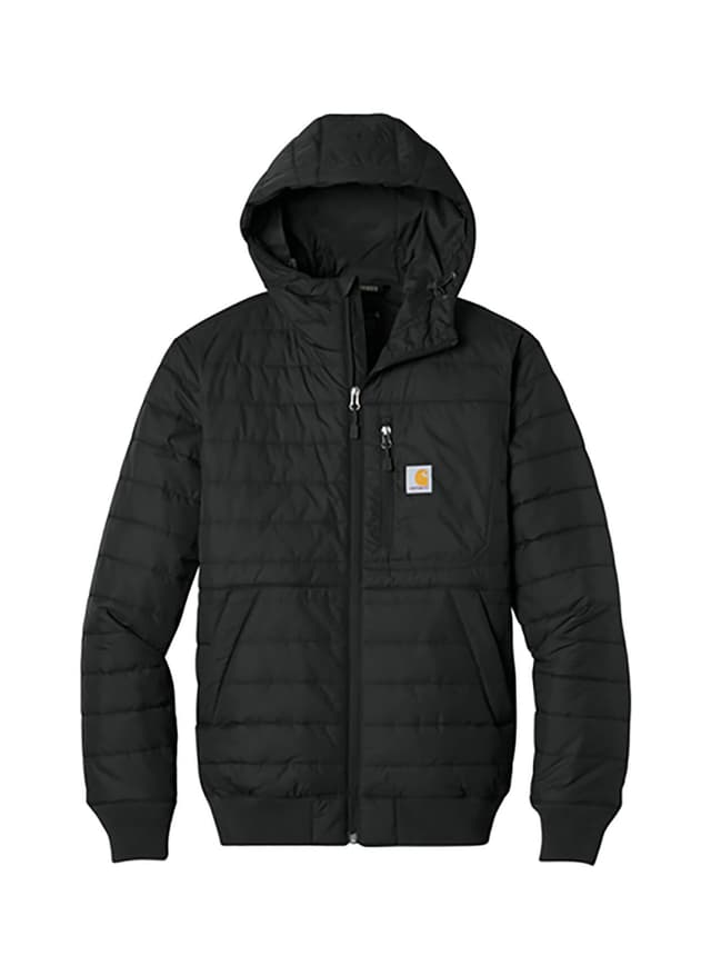 Carhartt Men's Gilliam Insulated Hooded Jacket - Black 3XL