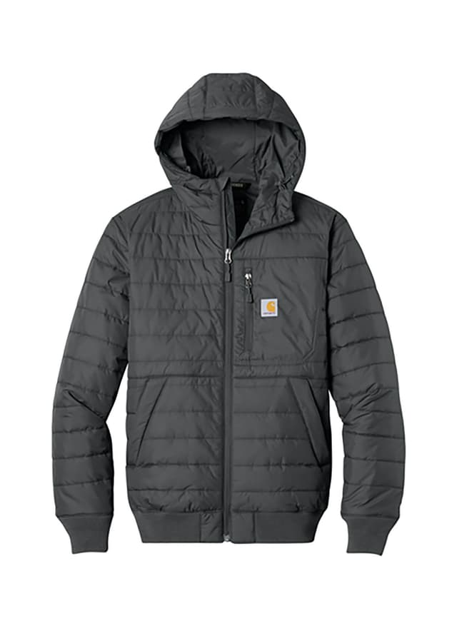Carhartt Men's Gilliam Insulated Hooded Jacket - Dark Grey 3XL