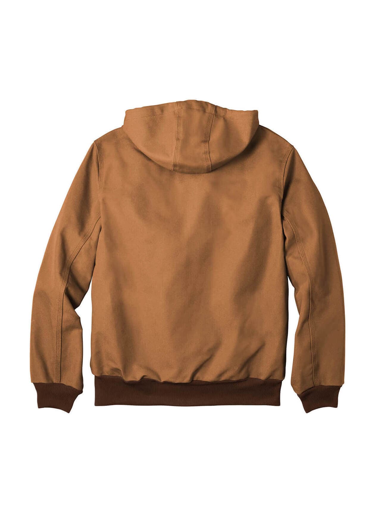 Carhartt Men's Thermal-Lined Duck Active Jacket FA24 - Brown 3XL