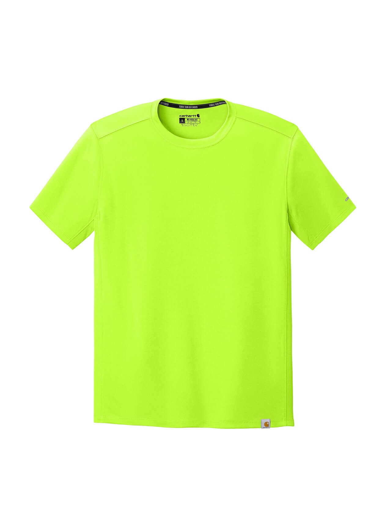 Carhartt Men's Force Sun Defender Short Sleeve T-Shirt - Yellow 3XL