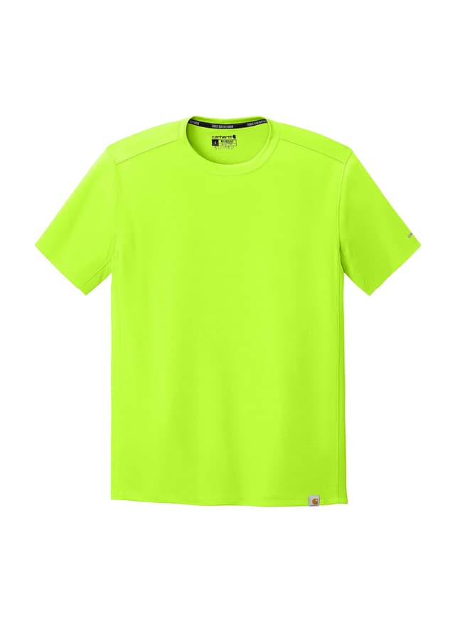 Carhartt Men's Force Sun Defender Short Sleeve T-Shirt - Yellow 3XL