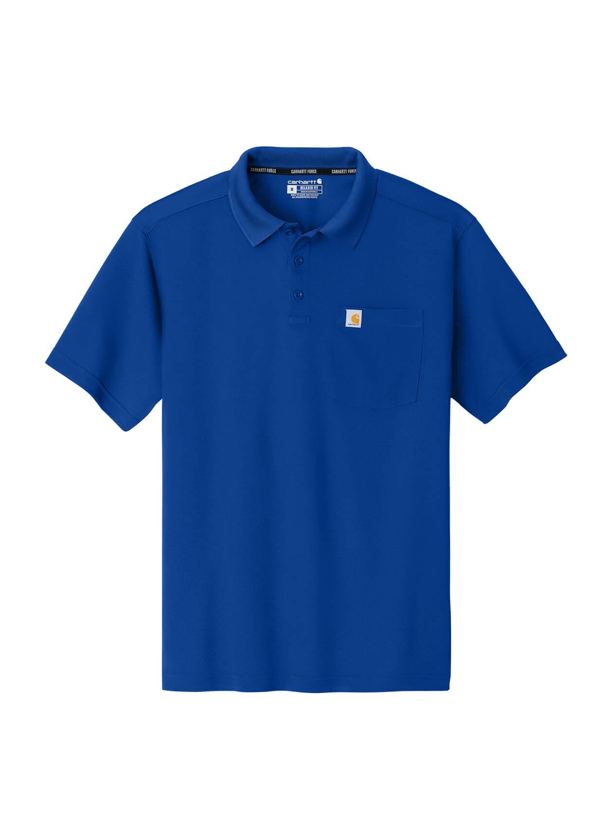 Carhartt Men's Force Snag-Resistant Pocket Polo - Blue 3XL