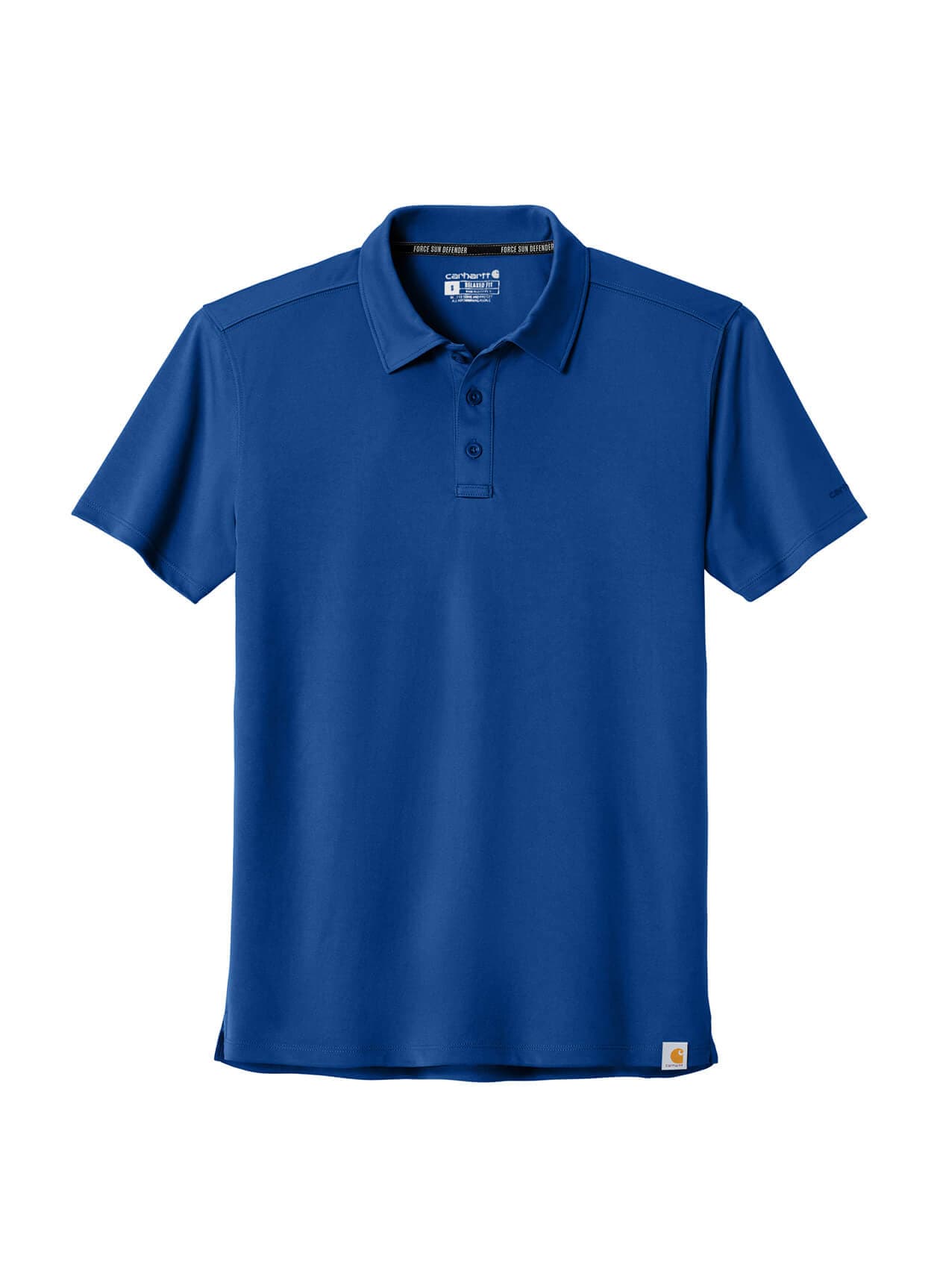 Carhartt Men's Force Sun Defender Polo - Blue 3XL