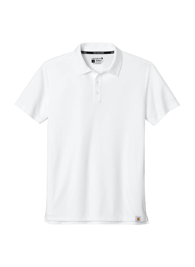 Carhartt Men's Force Sun Defender Polo - White 3XL