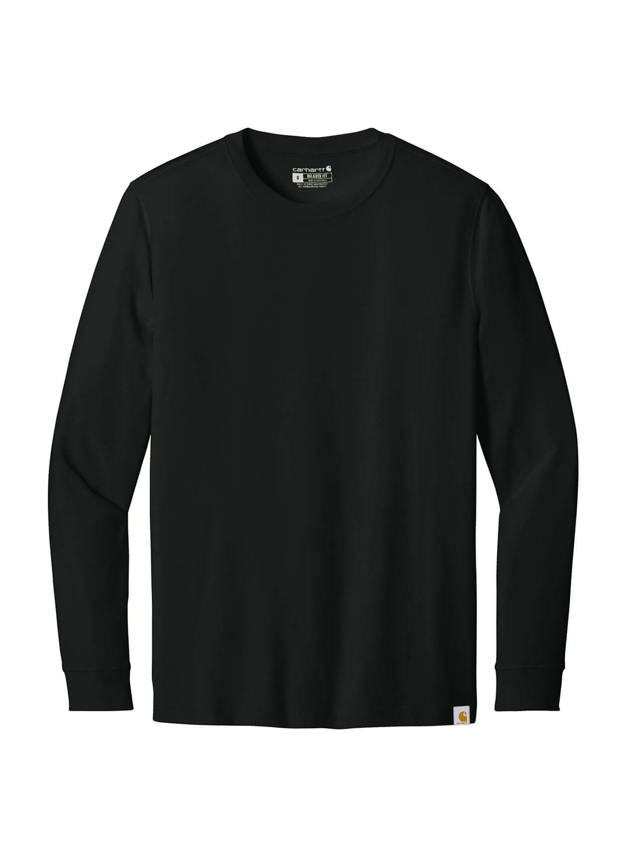 Carhartt Men's Long Sleeve T-Shirt - Black 3XL