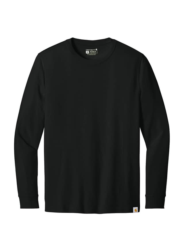 Carhartt Men's Long Sleeve T-Shirt - Black 3XL