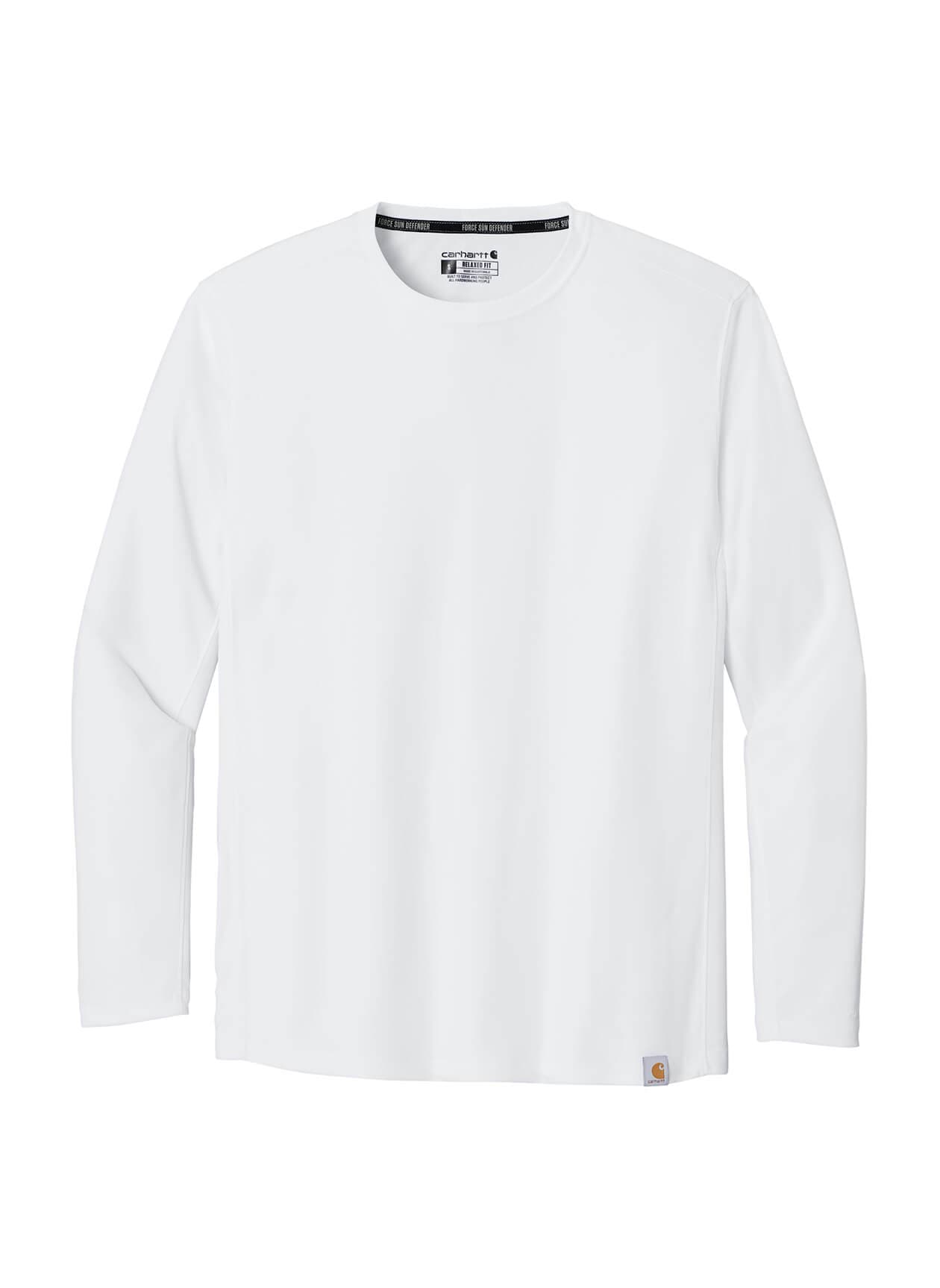 Carhartt Men's Force Sun Defender Long Sleeve T-Shirt - White 3XL
