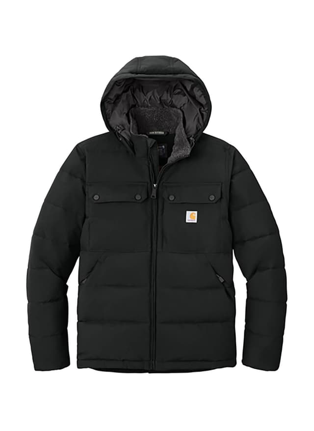 Carhartt Men's Montana Insulated Hooded Jacket - Black 3XL