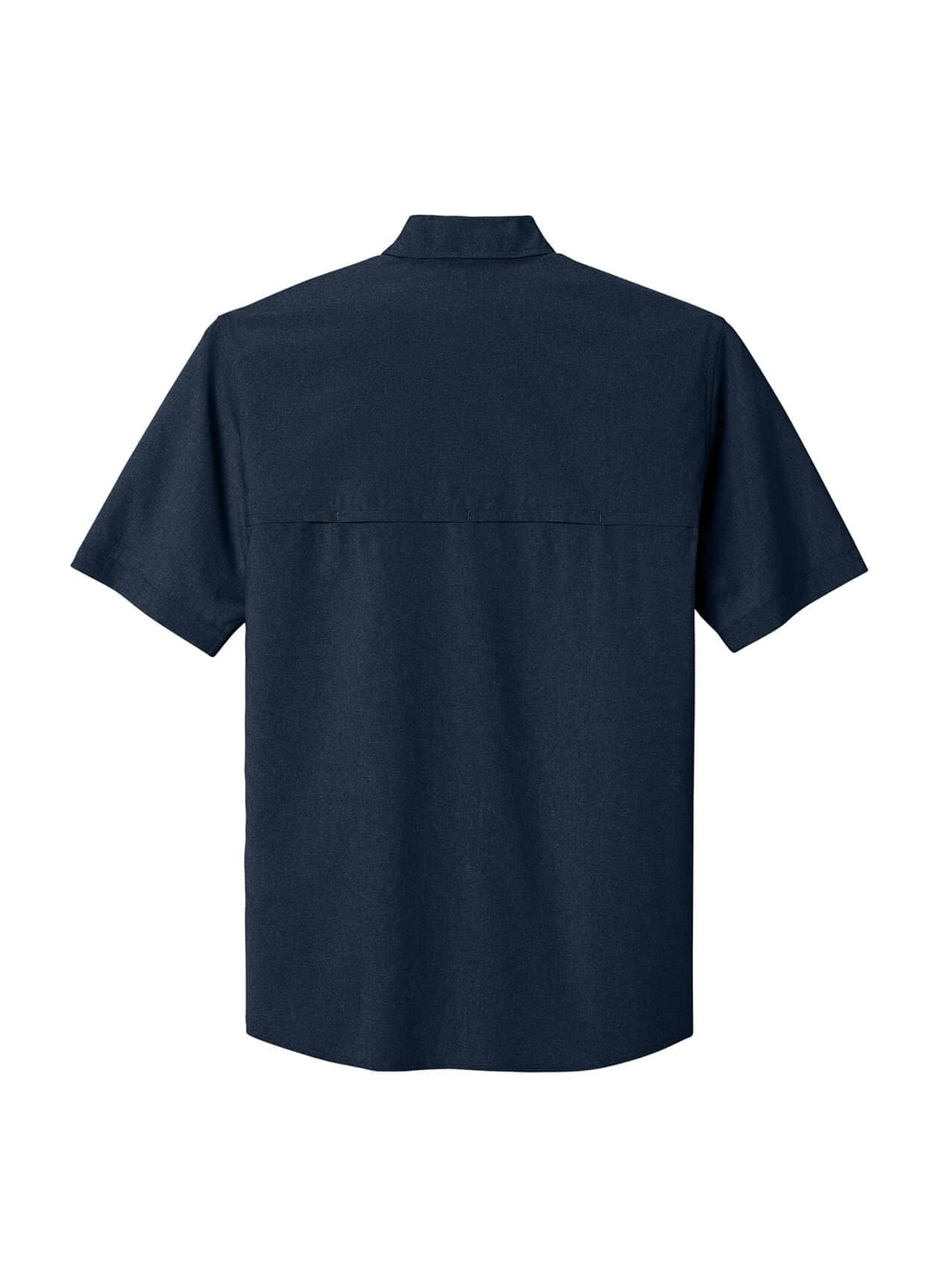 Carhartt Men's Force Sun Defender Short Sleeve Shirt - Navy 3XL