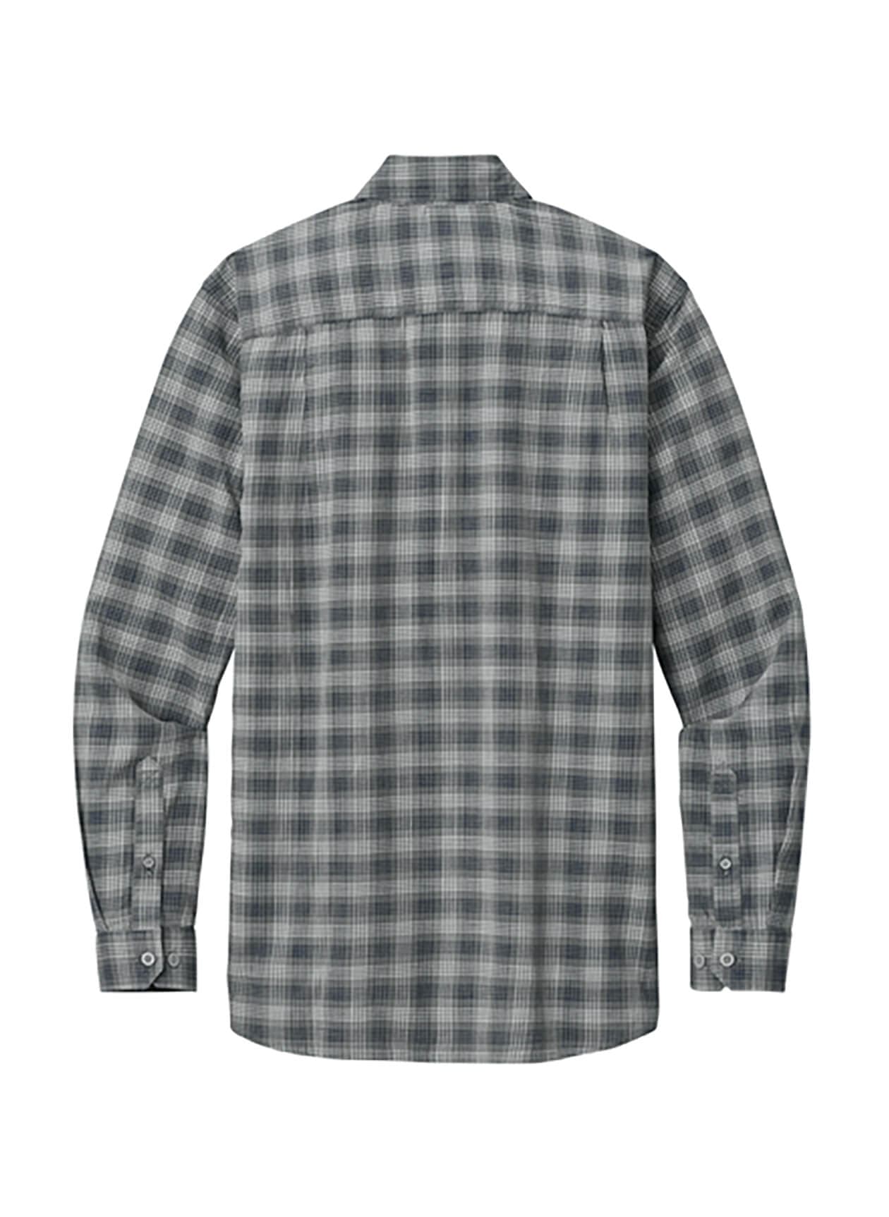 Carhartt Men's Rugged Flex Plaid Long Sleeve Shirt - Dark Grey 3XL