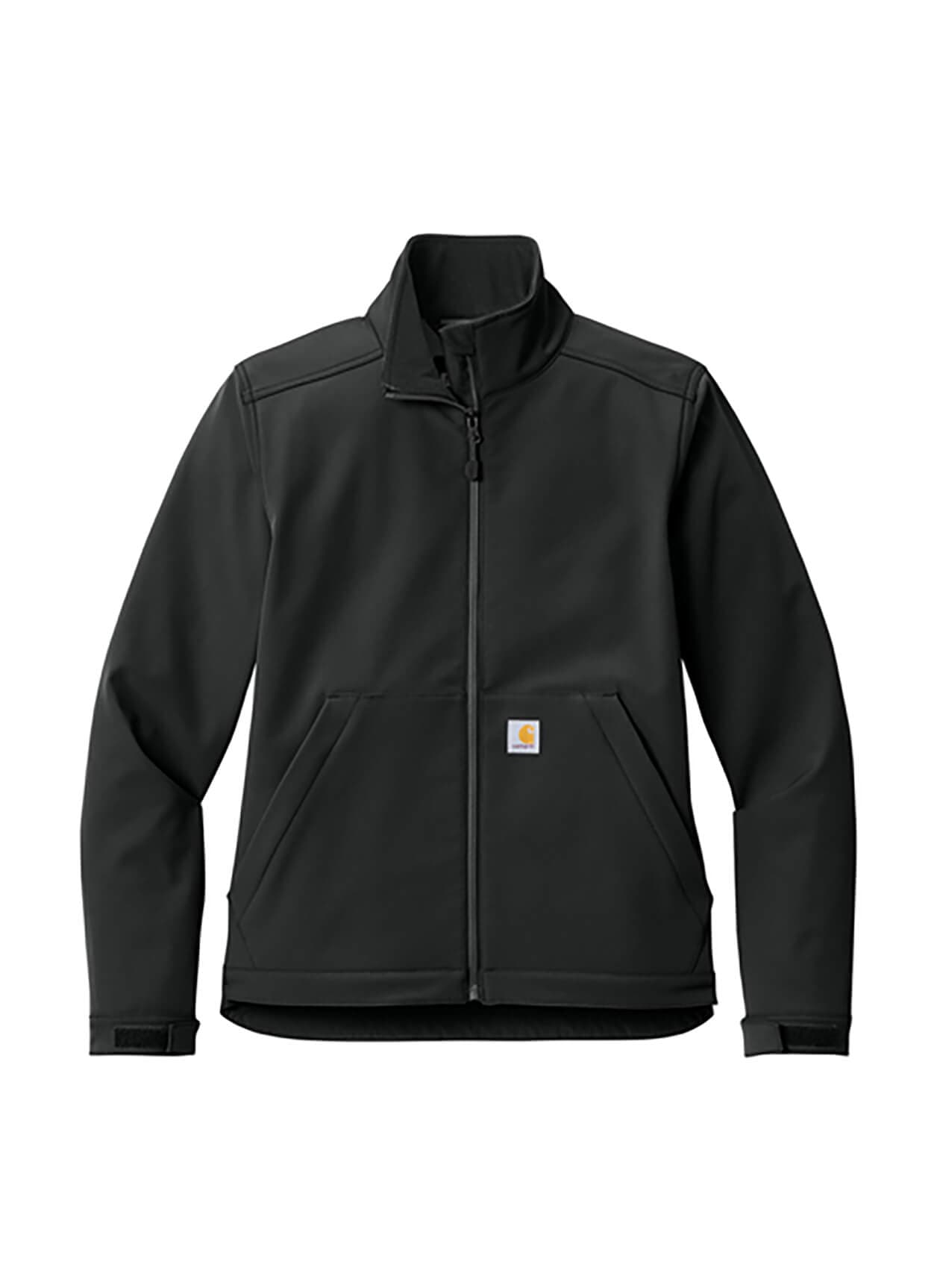 Carhartt Women's Rain Defender Soft Shell Jacket - Black LG