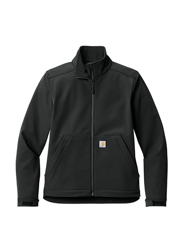 Carhartt Women's Rain Defender Soft Shell Jacket - Black LG