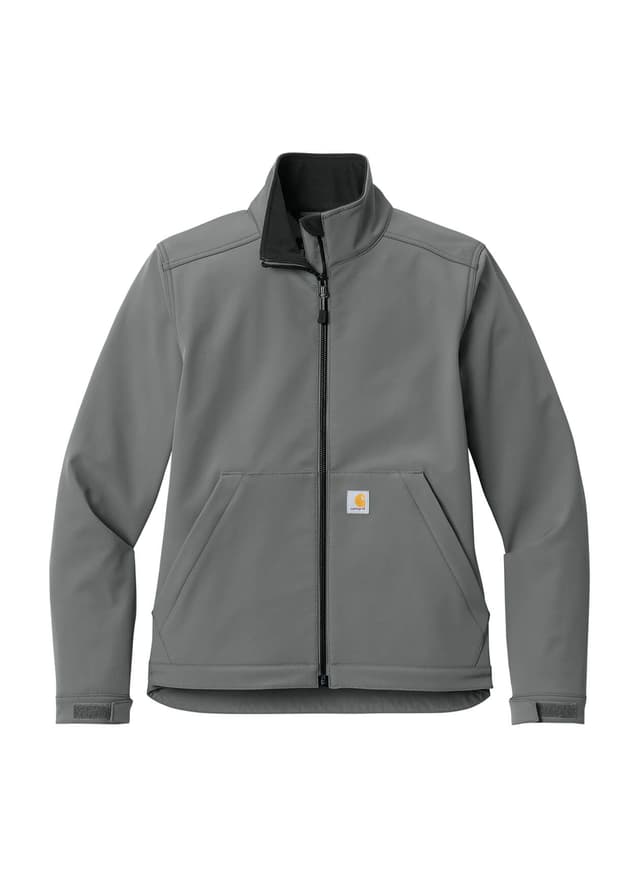 Carhartt Women's Rain Defender Soft Shell Jacket - Dark Grey LG