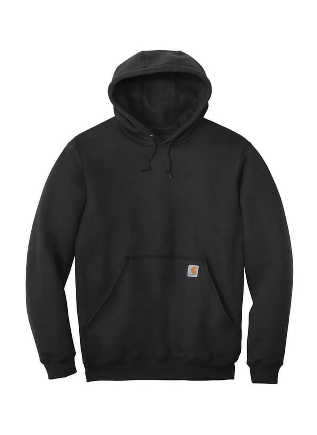 Carhartt Men's Midweight Hooded Sweatshirt - Black (BLK) 3XL