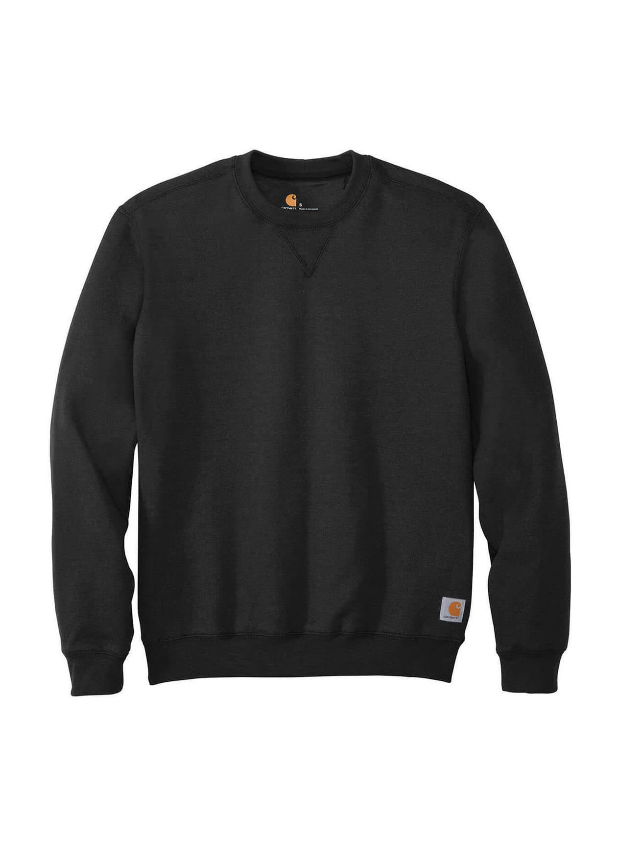 Carhartt Men's Midweight Crewneck Sweatshirt - Black (BLK) 3XL