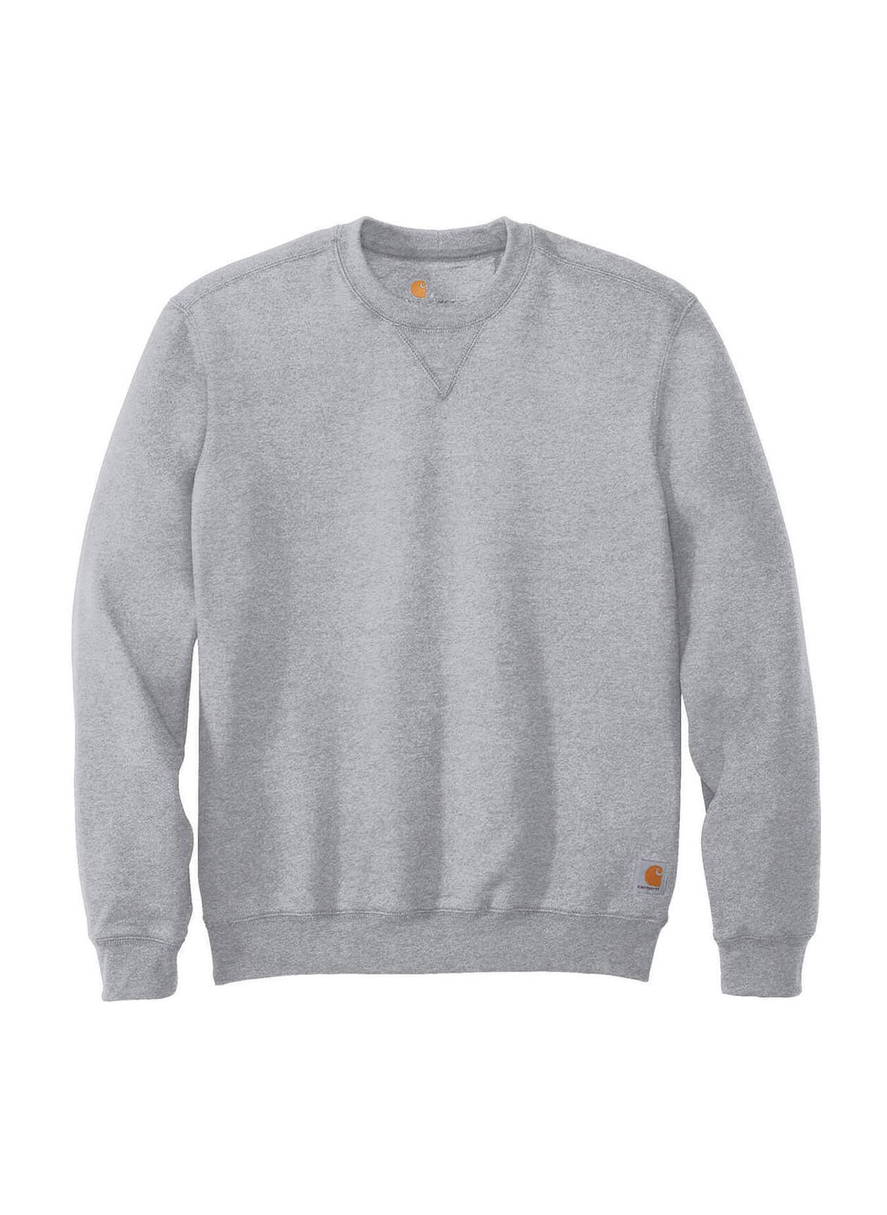 Carhartt Men's Midweight Crewneck Sweatshirt - Light Grey 3XL